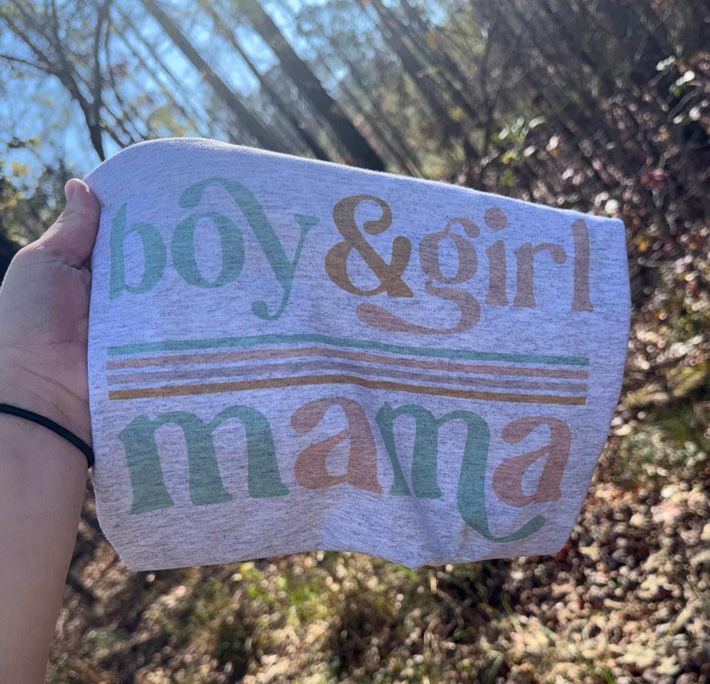Boy & Girl Mama Shirt