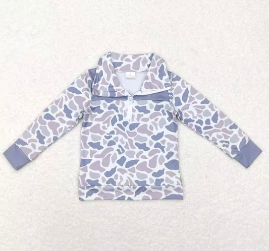 PRE-ORDER! Boys Camo Pullover