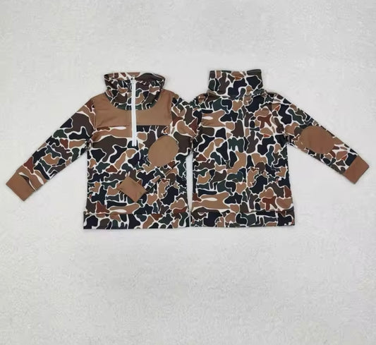 PRE-ORDER! Boys Camo Pullover