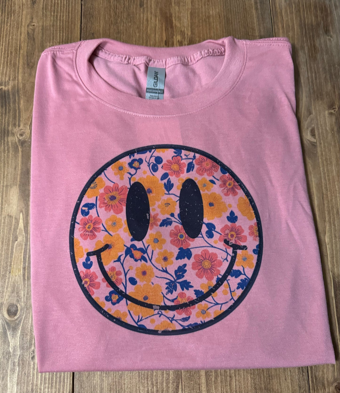 Adult Smiley Face T-Shirt